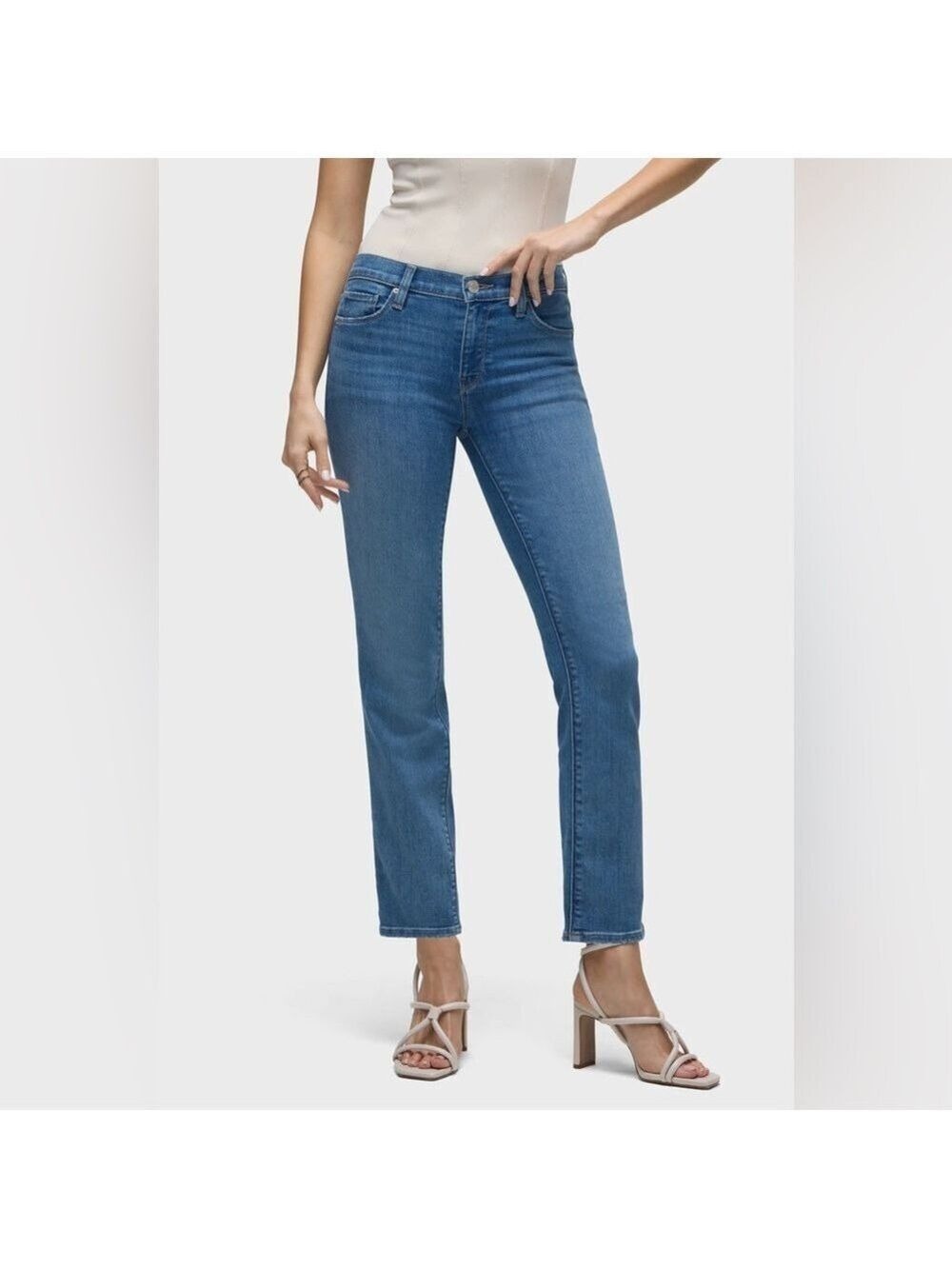 Hudson Jeans Nico Elemental Nico Mid-Rise Straight Ankle Size 28